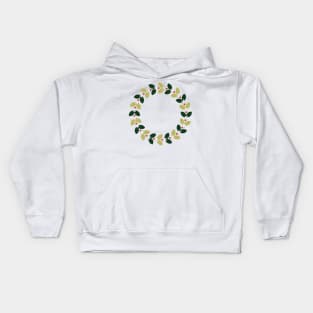 Christmas Wreath Kids Hoodie